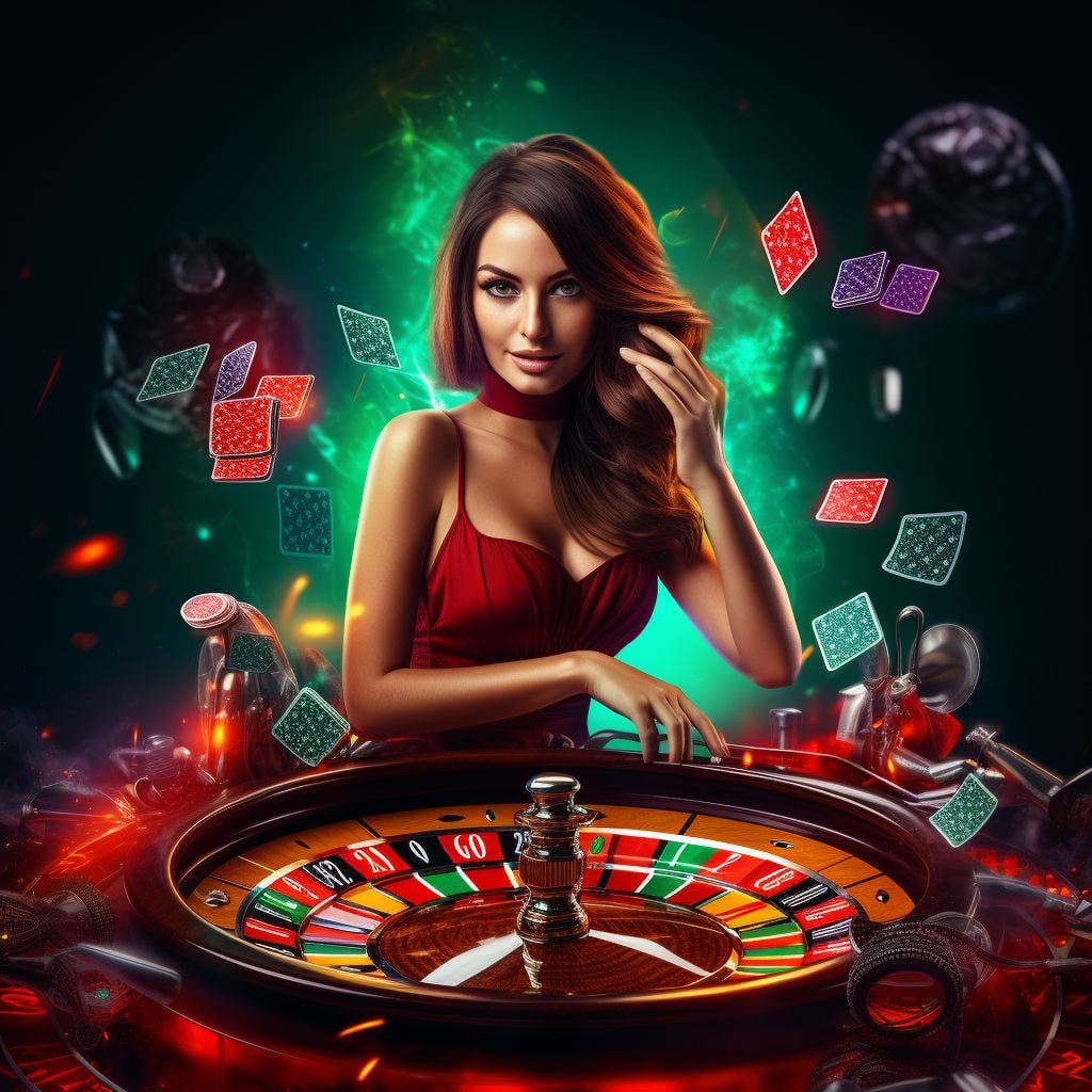 Lobby berbagai game kasino live dengan animasi cahaya emas di latar belakang gelap